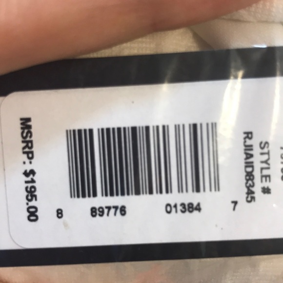 Romeo Juliet Couture Dress Medium White Sleeveless Cocktail Casual Wedding - Picture 12 of 12